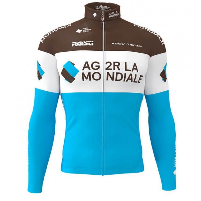 AG2R LA MONDIALE 2019 Fahrradbekleidung Radtrikot Langarm DLZZQ AG2R LA MONDIALE 2019 Fahrradbekleidung Radtrikot Langarm DLZZQ