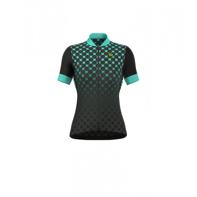 ALE EXCEL BOLAS Damen Fahrradbekleidung Radtrikot turquoise 8CLWL ALE EXCEL BOLAS Damen Fahrradbekleidung Radtrikot turquoise 8CLWL