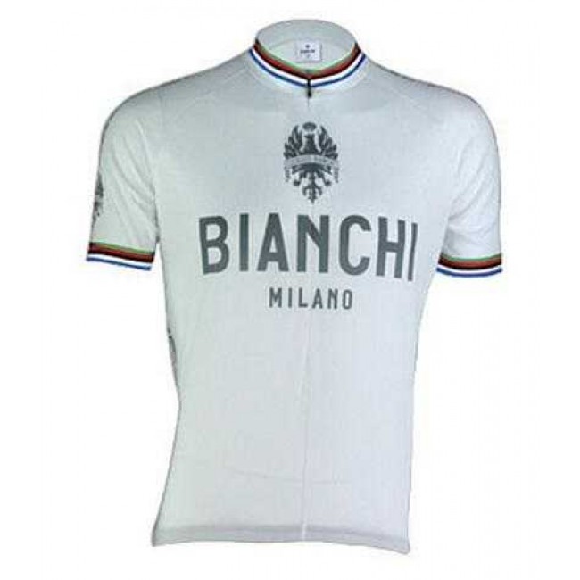 2016 BIANCHI-MILANO PRIDE WORLD CHAMP Fahrradbekleidung Radtrikot weiß 8NP0Q 2016 BIANCHI-MILANO PRIDE WORLD CHAMP Fahrradbekleidung Radtrikot weiß 8NP0Q