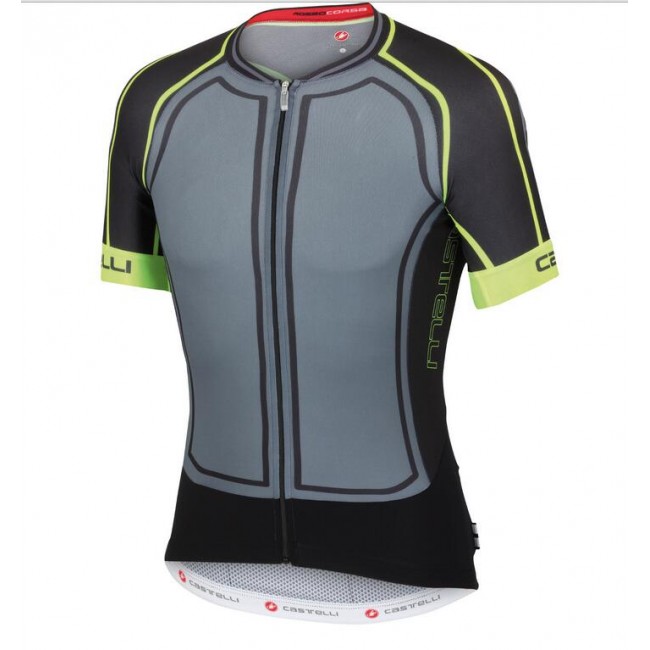 2016 Castelli Aero Fahrradbekleidung Radtrikot blau Schwarz 3FV3Z 2016 Castelli Aero Fahrradbekleidung Radtrikot blau Schwarz 3FV3Z