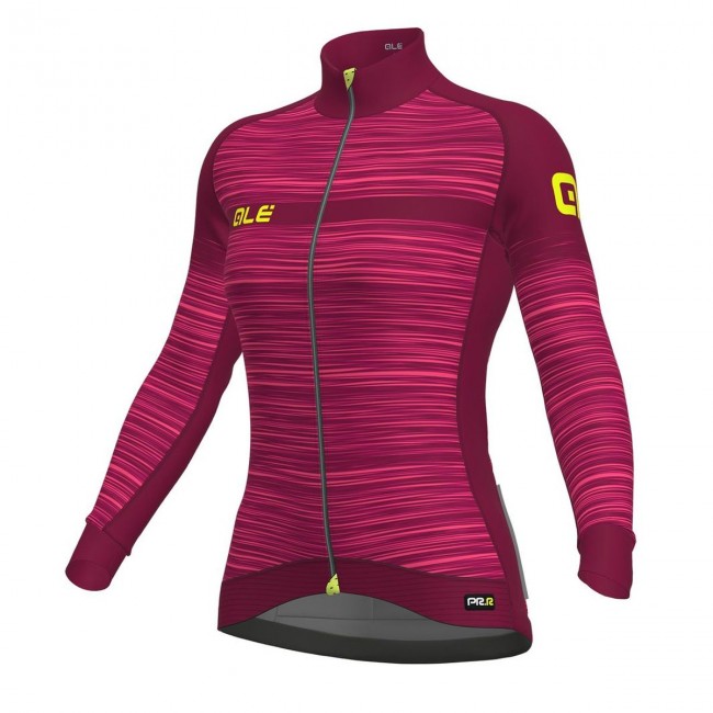 Damen Ale PRR The End-roze Fahrradbekleidung Radtrikot Langarm 0VUBW Damen Ale PRR The End-roze Fahrradbekleidung Radtrikot Langarm 0VUBW