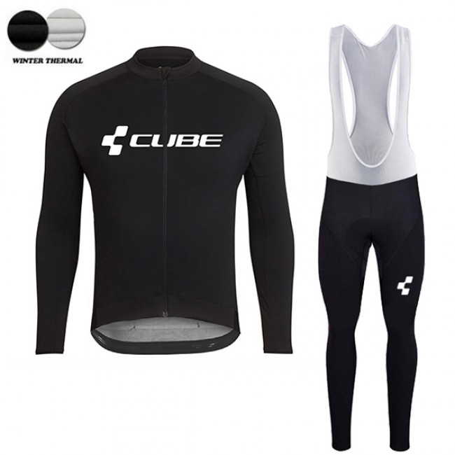 2018 Cube Schwarz Winter Fahrradbekleidung Set Langarmtrikot+Lange Trägerhose 8XNLZ 2018 Cube Schwarz Winter Fahrradbekleidung Set Langarmtrikot+Lange Trägerhose 8XNLZ