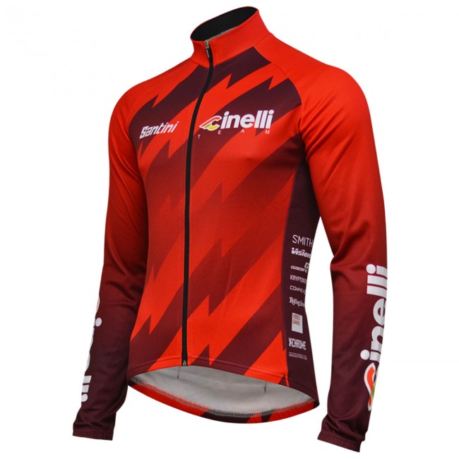 Cinelli Chrome 2018 Fahrradbekleidung Radtrikot Langarm 9TAFI Cinelli Chrome 2018 Fahrradbekleidung Radtrikot Langarm 9TAFI