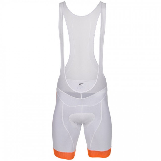 Cipollini Easy weiß oranje Kurz Trägerhose GLNQR Cipollini Easy weiß oranje Kurz Trägerhose GLNQR