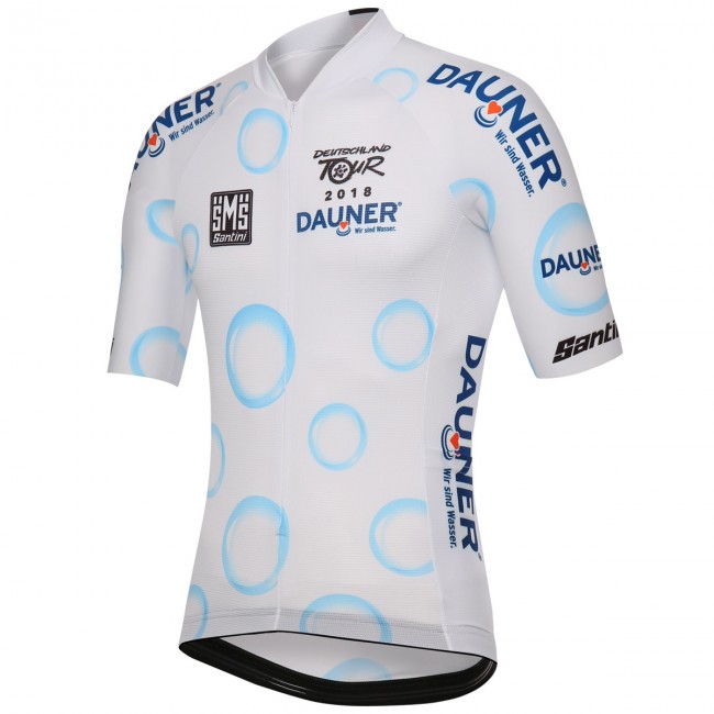 Deutschland Tour 2018 weiß Fahrradbekleidung Radtrikot IB2J9 Deutschland Tour 2018 weiß Fahrradbekleidung Radtrikot IB2J9