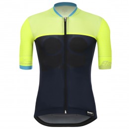 Santini Sleek 99 gelb fluo Fahrradbekleidung Radtrikot 5D3IB Santini Sleek 99 gelb fluo Fahrradbekleidung Radtrikot 5D3IB