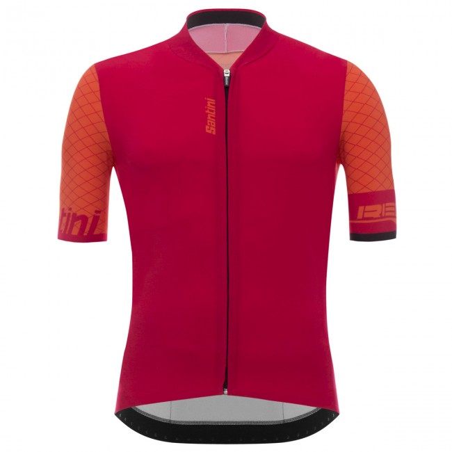 Santini Redux Rot Fahrradbekleidung Radtrikot 8X53A Santini Redux Rot Fahrradbekleidung Radtrikot 8X53A