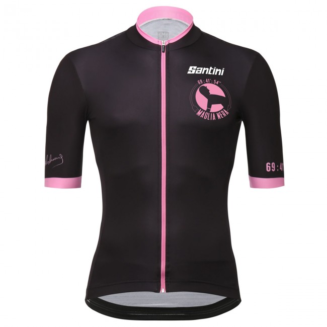 Santini La Maglia Nera 2018 Fahrradbekleidung Radtrikot 5OWZU Santini La Maglia Nera 2018 Fahrradbekleidung Radtrikot 5OWZU