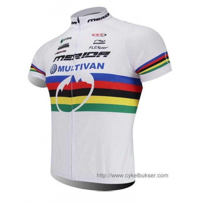 Merida Multivan Fahrradtrikot Radsport weiß 6P1UO Merida Multivan Fahrradtrikot Radsport weiß 6P1UO