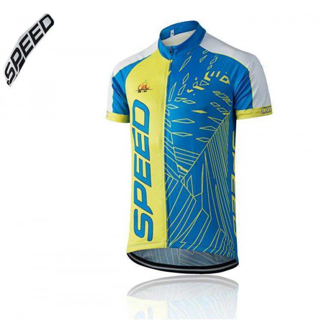 2016 Speed Fahrradtrikot Radsport blau gele C4JH0 2016 Speed Fahrradtrikot Radsport blau gele C4JH0