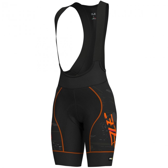 Damen Ale PRR Romantic-Schwarz oranje Kurz Trägerhose 48PQ9 Damen Ale PRR Romantic-Schwarz oranje Kurz Trägerhose 48PQ9