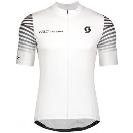 2020 SCOTT RC TEAM 10 Radtrikot kurzarm Weiß 2020 SCOTT RC TEAM 10 Radtrikot kurzarm Weiß