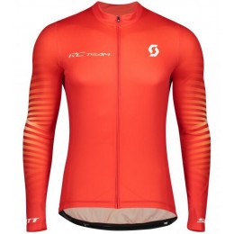 2020 SCOTT RC TEAM 10 Radtrikot langarm Rot 2020 SCOTT RC TEAM 10 Radtrikot langarm Rot