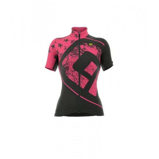ALE PRR STARS Damen Fahrradbekleidung Radtrikot pink NOANC ALE PRR STARS Damen Fahrradbekleidung Radtrikot pink NOANC