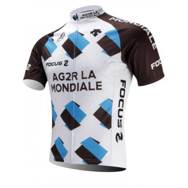 Ag2r La Mondiale 2014 Fahrradtrikot Radsport PJJPS Ag2r La Mondiale 2014 Fahrradtrikot Radsport PJJPS