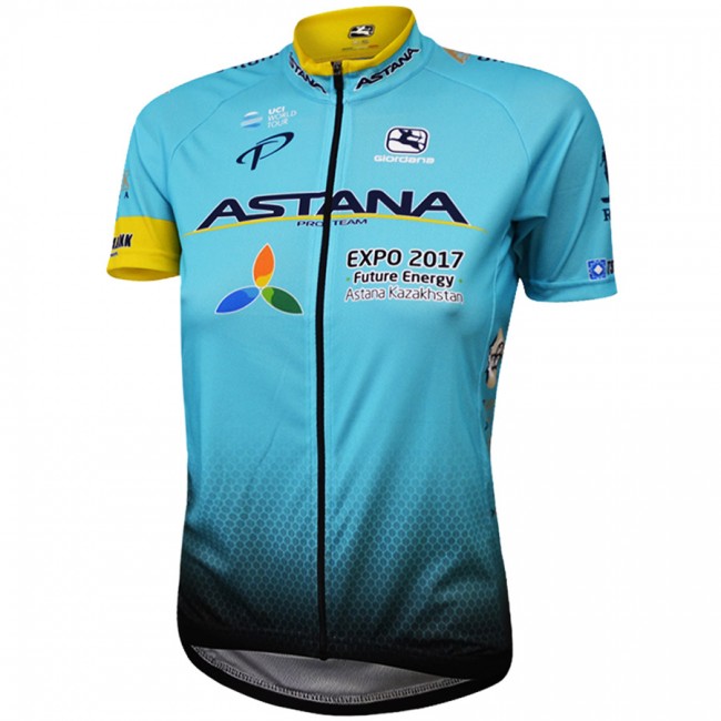 Astana Vero Pro 2017 Damen Fahrradbekleidung Radtrikot QE8PX Astana Vero Pro 2017 Damen Fahrradbekleidung Radtrikot QE8PX