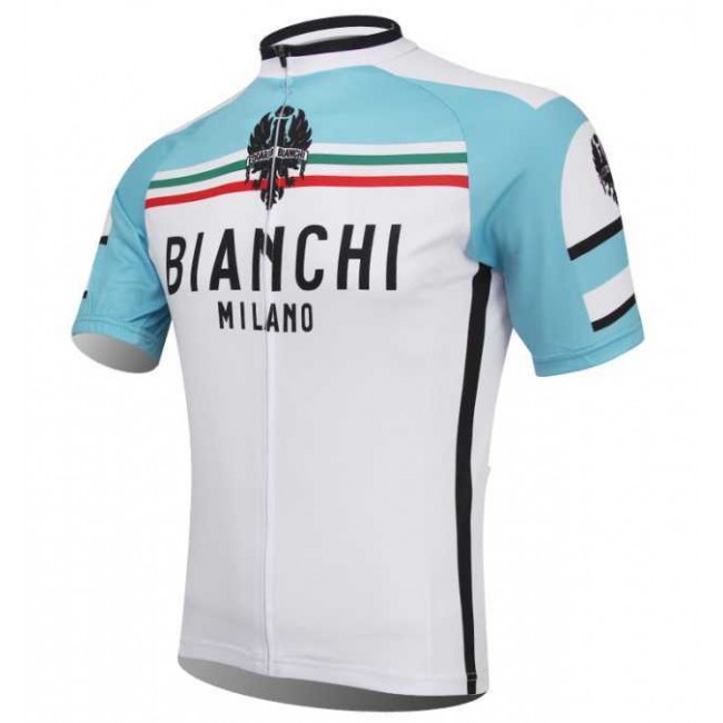 Bianchi 2014 Fahrradtrikot Radsport weiß blau OLCYZ Bianchi 2014 Fahrradtrikot Radsport weiß blau OLCYZ