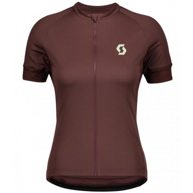 Damen SCOTT ENDURANCE 10 Radtrikot kurzarm Braun 2020 Damen SCOTT ENDURANCE 10 Radtrikot kurzarm Braun 2020