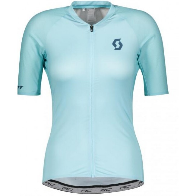 Damen SCOTT RC Premium 2020 Radtrikot kurzarm Blau Damen SCOTT RC Premium 2020 Radtrikot kurzarm Blau