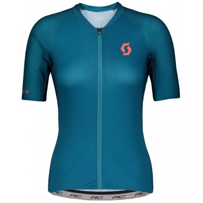 Damen SCOTT RC Premium 2020 Radtrikot kurzarm Dunkelblau Damen SCOTT RC Premium 2020 Radtrikot kurzarm Dunkelblau