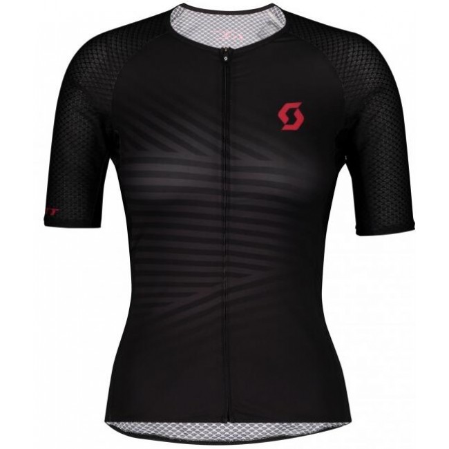 Damen SCOTT RC Premium Climber 2020 Radtrikot kurzarm Schwarz Damen SCOTT RC Premium Climber 2020 Radtrikot kurzarm Schwarz