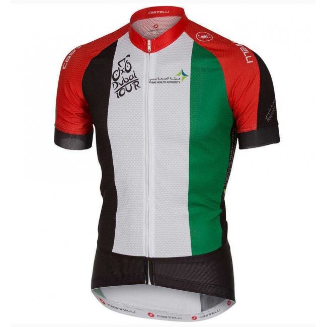 2015 Dubai Tour Fahrradtrikot Radsport grün weiß QDK43 2015 Dubai Tour Fahrradtrikot Radsport grün weiß QDK43