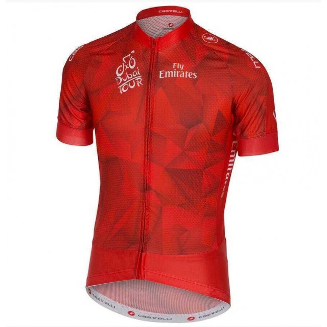 2015 Dubai Tour Fahrradtrikot Radsport Rot O85EF 2015 Dubai Tour Fahrradtrikot Radsport Rot O85EF