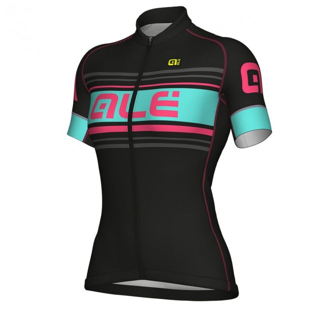 Damen Ale Formula 1.0 Sinuosa-Schwarz Fahrradbekleidung Radtrikot RCL3O Damen Ale Formula 1.0 Sinuosa-Schwarz Fahrradbekleidung Radtrikot RCL3O