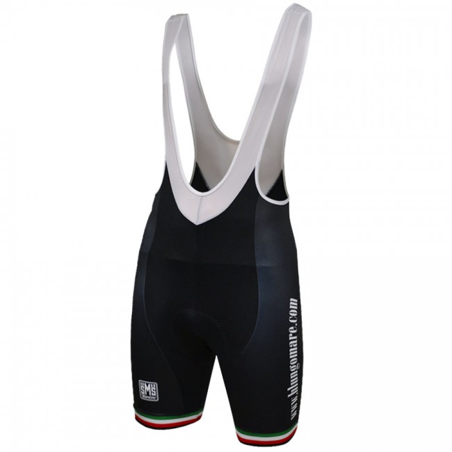 Santini Lungomare-Schwarz 2018 Kurz Trägerhose WJTJ5 Santini Lungomare-Schwarz 2018 Kurz Trägerhose WJTJ5