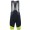 Santini Sleek 99 gelb fluo Kurz Trägerhose V9A50