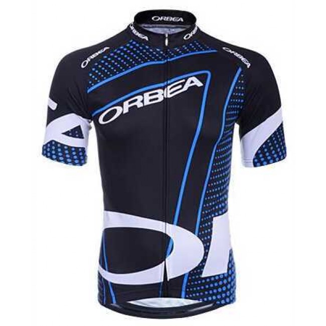 2015 Orbea Schwarz blau weiß Fahrradtrikot Radsport ZHO65 2015 Orbea Schwarz blau weiß Fahrradtrikot Radsport ZHO65