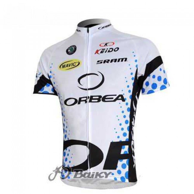 Orbea Pro Team Fahrradtrikot Radsport weiß XV5AQ Orbea Pro Team Fahrradtrikot Radsport weiß XV5AQ