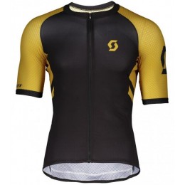 SCOTT RC Premium Climber 2020 Radtrikot kurzarm Schwarz/Gelb SCOTT RC Premium Climber 2020 Radtrikot kurzarm Schwarz/Gelb