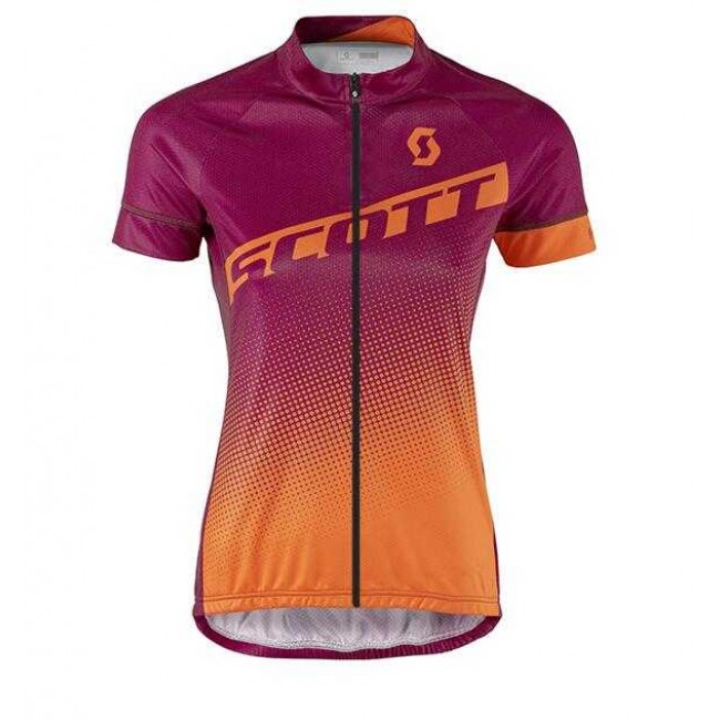 2016-2017 Scott Fahrradtrikot Radsport Trikot oranje Damen SD6X0 2016-2017 Scott Fahrradtrikot Radsport Trikot oranje Damen SD6X0