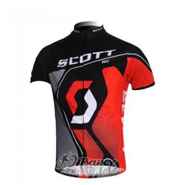 Scott Racing Teams Fahrradtrikot Radsport Schwarz Rot VGVFJ Scott Racing Teams Fahrradtrikot Radsport Schwarz Rot VGVFJ