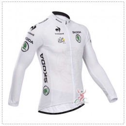 Tour de France le coq sportif 2014 Fahrradbekleidung Radtrikot Langarm weiß XWOUC Tour de France le coq sportif 2014 Fahrradbekleidung Radtrikot Langarm weiß XWOUC