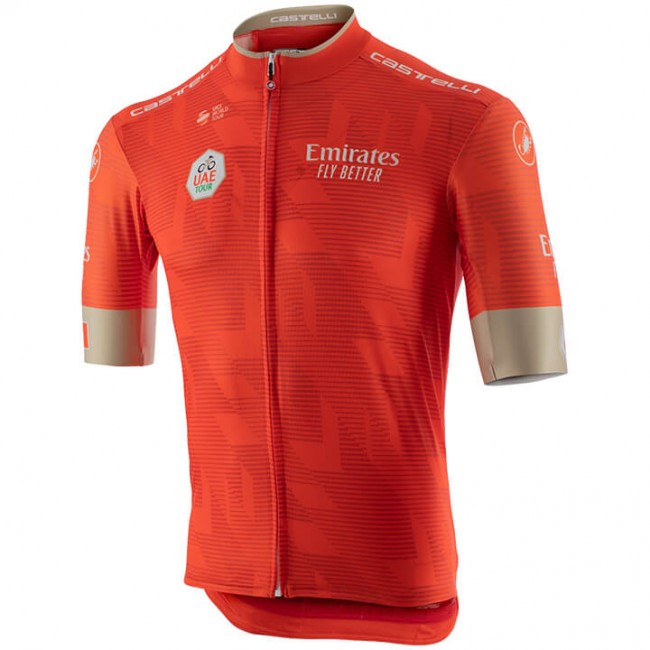 UAE Tour Kurzamtrikot Orange 2020 UAE Tour Kurzamtrikot Orange 2020