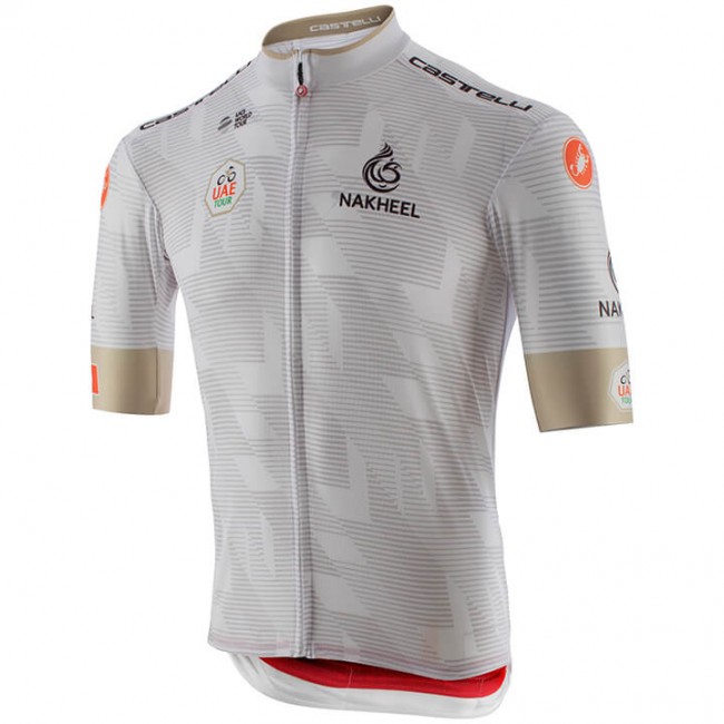 UAE Tour Kurzamtrikot Weiß 2020 UAE Tour Kurzamtrikot Weiß 2020