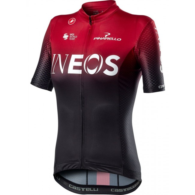 TEAM INEOS 2020 Competizione Radtrikot Damen kurzarm langer RV TEAM INEOS 2020 Competizione Radtrikot Damen kurzarm langer RV