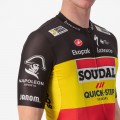 Soudal Quick-Step belgischer Meister 2023 Competizione Radtrikot kurzarm-Radsport-Profi-Team Soudal Quick-Step belgischer Meister 2023 Competizione Radtrikot kurzarm-Radsport-Profi-Team